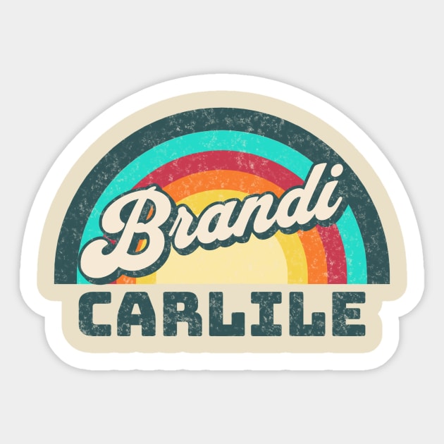 Carlile vintage Sticker by Animal Paper Art